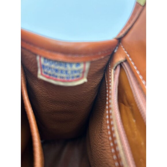 Dooney & Bourke Tan and Brown Satchel - Picture 6 of 7